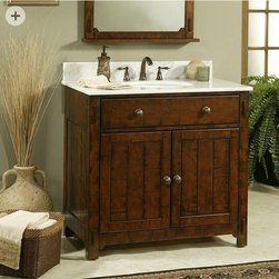 Customize Solid Wood Bathroom Vanity- - Products