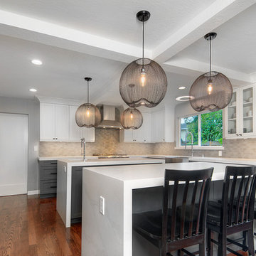 Gorgeous Transitional Almaden Kitchen with Addition