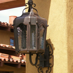 EX-071 Custom Exterior Iron Lights - Products