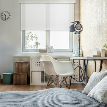 FREE STOP®Roller Shade - Solar White