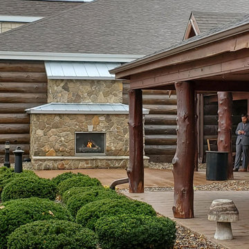 Concrete Log Siding Homes
