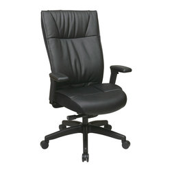 Black Executive Leather Office Chair - Office Chairs