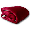 Tache Holiday Red Super Soft Warm Sherpa Micro Fleece Throw Blanket, 50"x60"