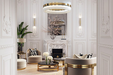 Designing a Luxurious Parisian Living Space