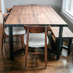 Custom Kitchen Table & Bench - Dining Tables