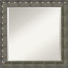 Wall Mirror Square, Barcelona Champagne, Outer Size 24"x24"