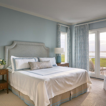 Traditional Waterfront Custom Home on Figure Eight Island
