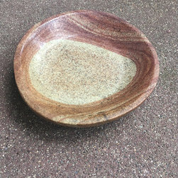 Hand-Carved Sandstone Soap Dish - Soap & Lotion Dispensers