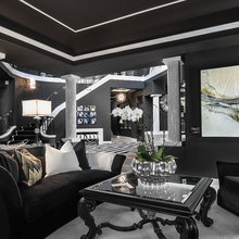 Black wall