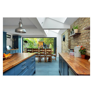 Charmingly Rustic Home Extension - Balham - Rustic - Kitchen - London ...