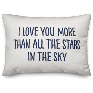 More than all the stars 14x20 Lumbar Pillow