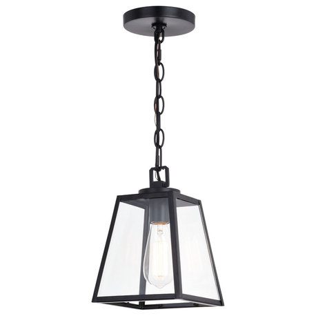 Vaxcel Grant 1-Light Mini Pendant P0346, Black