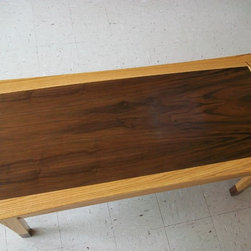 Oak & Walnut Coffee Table - Coffee Tables