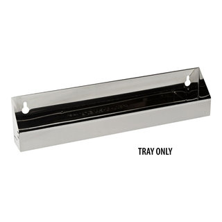 Hardware Resources Shallow 14-13/16 Plastic Tipout Replacement Tray TO14S-REPL