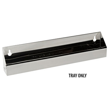 Rev-A-Shelf Stainless Steel Tip-Out Tray, 14-1/4", 6581 Series