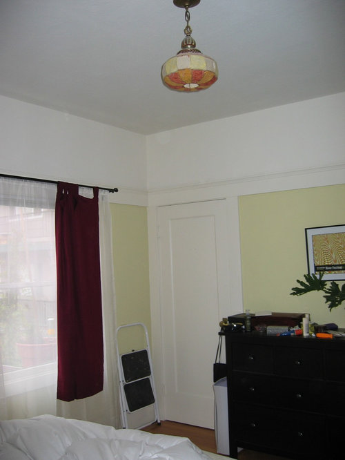 What Color Drapes Would You Hang Against These Green Walls