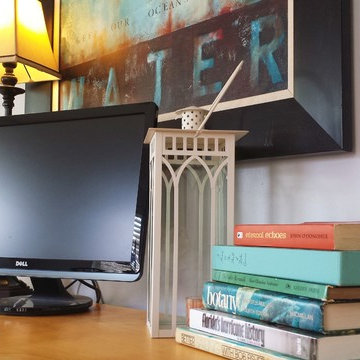 Kitchen Desk Nook AFTER Redesign