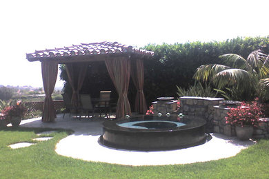 Patio - mediterranean patio idea in San Diego