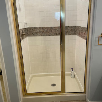 Original Shower Stall.