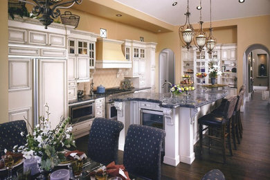 Example of a classic kitchen design in Denver