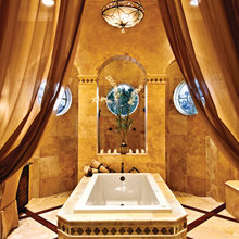 overall look of bathroom