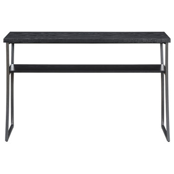 X-Calibur Console Table With Shelf