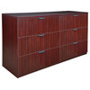 Legacy Stand Up Side to Side Lateral File/ Lateral File- Mahogany