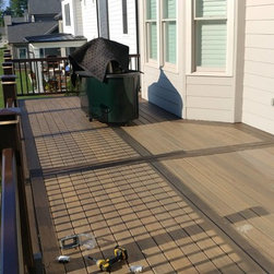 New Deck Build in Milton, Georgia - Deck Tiles And Planks