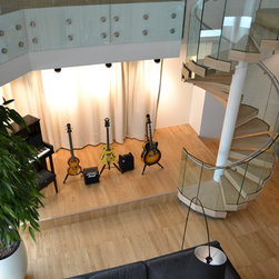Apple iTunes Lounge - Curtains