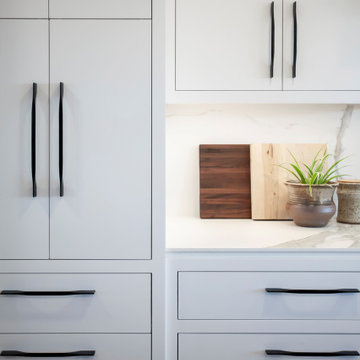 Custom Kitchen with Inset Cabinets