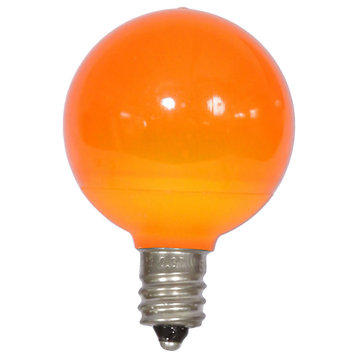 Vickerman G40 Orange Ceramic LEDBulb E12 .96W 25/B