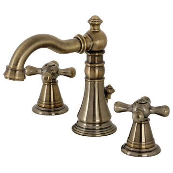 FSC19733AAX American Classic 8 in. Widespread Bathroom Faucet, Antique Brass