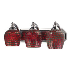 Elk Lighting - Elk Lighting 570-3C-CPR Vanity Lighting Vanity - Bathroom Vanity Lighting