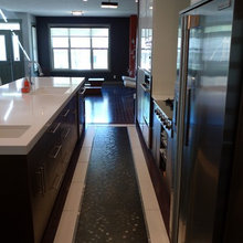 floor in kitchen