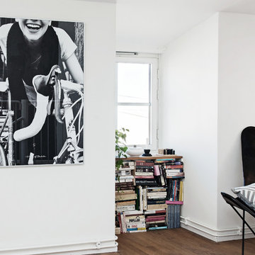 Prints on the wall