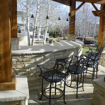 Cultured Stone Patio w/Pergola - Fort Collins, CO