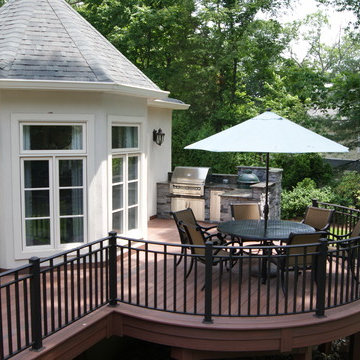 National Awarding Winning Deck 2014! Franklin Lakes Nj Outdoor Living Space