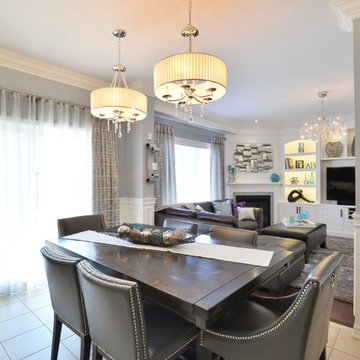 OPEN CONCEPT LIVING WITH SENSE OF STYLE