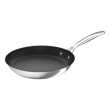 Le Creuset Signature Stainless Steel Non-Stick Frying Pan, 30 cm