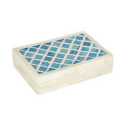 TRELLIS BONE BOX -NEW - Storage And Organization