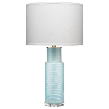Arnaud Blue Table Lamp