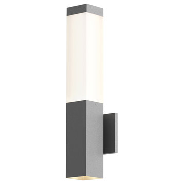 Sonneman 7380-WL Square Column 2 Light 19-1/2" Tall Outdoor Wall - Textured