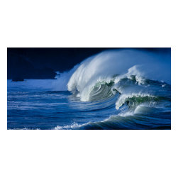 Douglas Page Photographic Arts - Hawaii Shorebreak, Canvas Giclee - Photographs