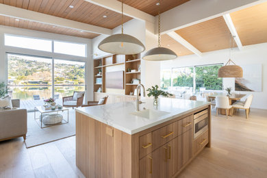Example of a kitchen design in San Francisco