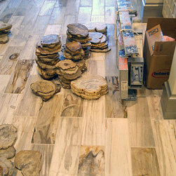Petrified Wood Tile, 6"x18" - Park City, UT - Wall And Floor Tile