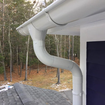 Painted Steel Gutter System