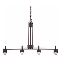 Carena 4-Light Antique Bronze Interior Chandelier