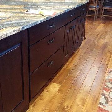 Rustic Cherry Kitchen By Wyoming Building Supply