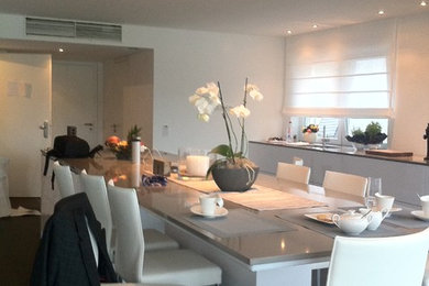 Inspiration for a contemporary home design remodel in Cologne
