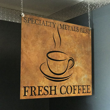 Signage - Laser & Waterjet Cutting